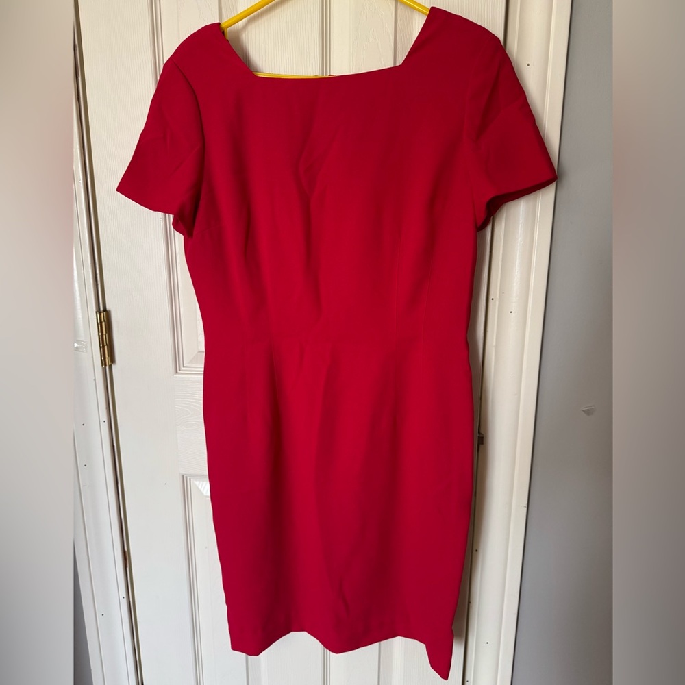 Jacqueline Ferrar Vibrant Red Mini Dress